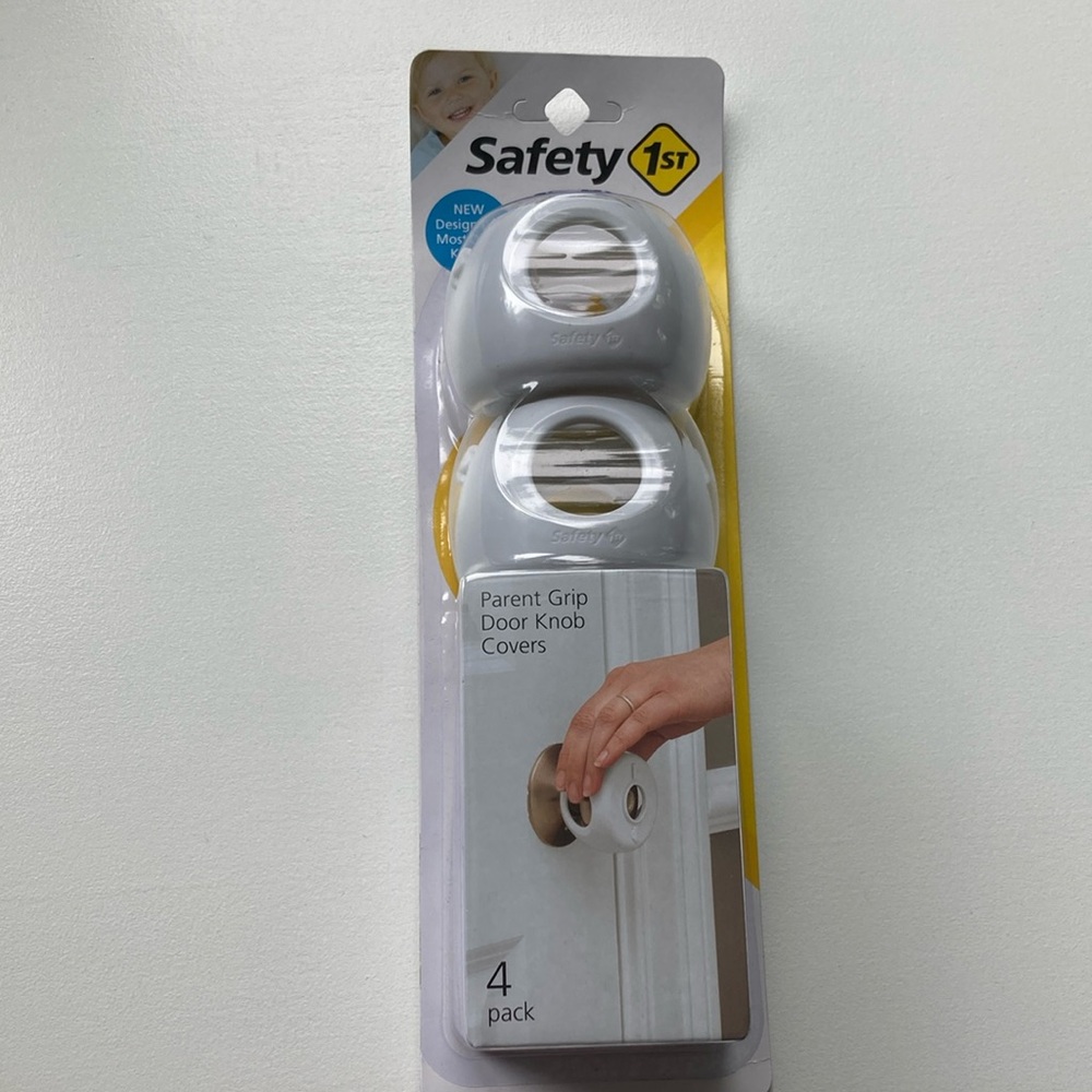 Safety 1st Parent Grip Door Knob Covers, 4 pack